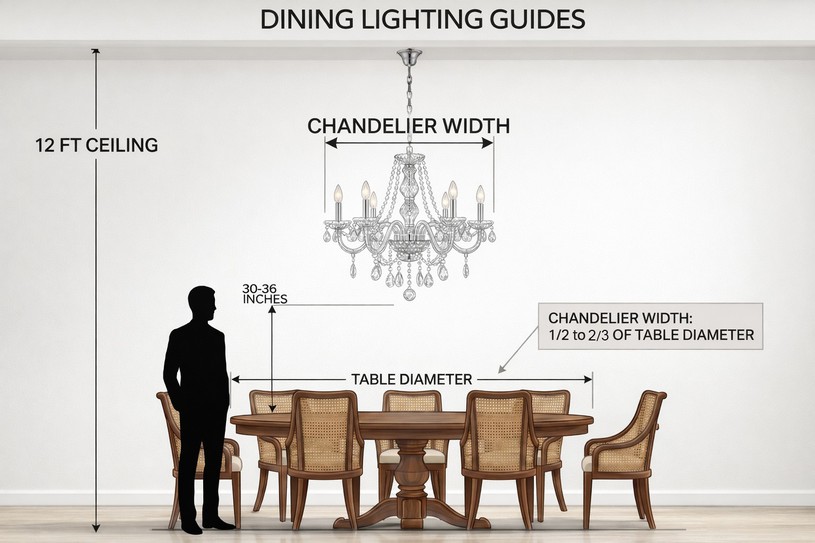 Recommended for hanging chandeliers in the dining area Recommended for hanging chandeliers in the dining area