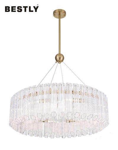 Lámpara de lámpara de vidrio de lujo