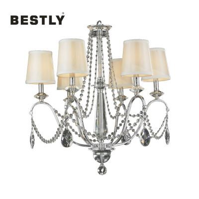 Lámparas de cristal clásicas de la lámpara con la sombra